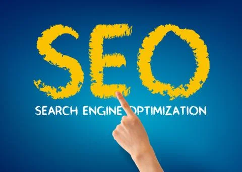 Search engine optimization Illustrazione stock