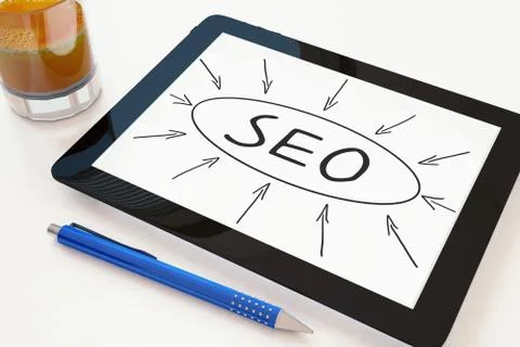 Search Engine Optimization Stock Illustration