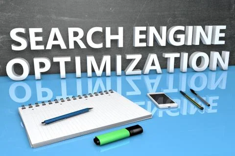 Search Engine Optimization Stock Illustration