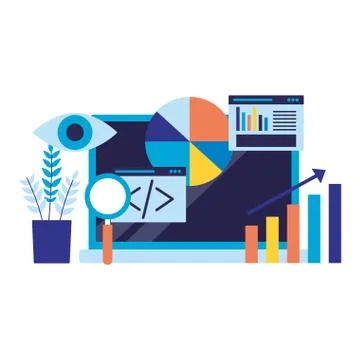 Search engine optimization Stock Illustration