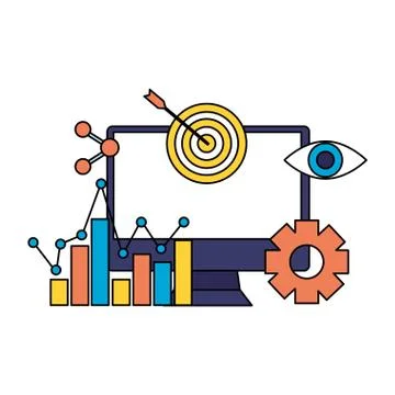 Search engine optimization Stock Illustration