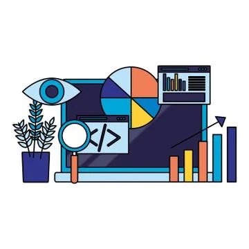 Search engine optimization Stock Illustration
