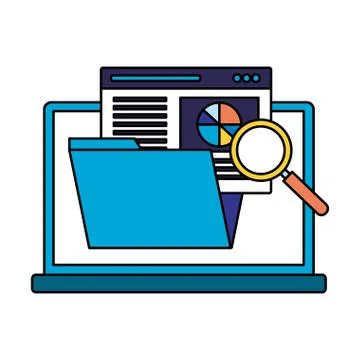 Search engine optimization Illustrazione stock