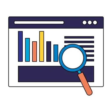 Search engine optimization Illustrazione stock