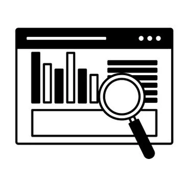 Search engine optimization Illustrazione stock