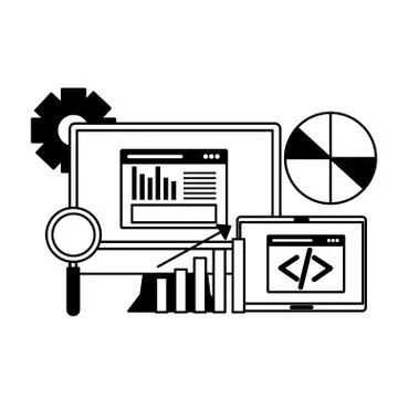 Search engine optimization Stock Illustration