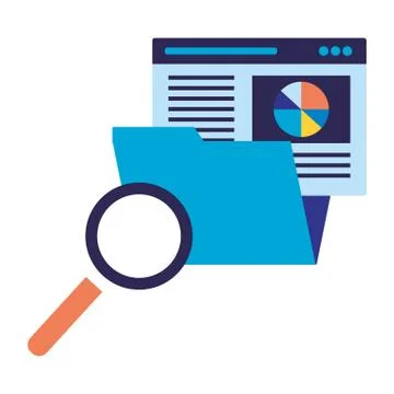 Search engine optimization Illustrazione stock