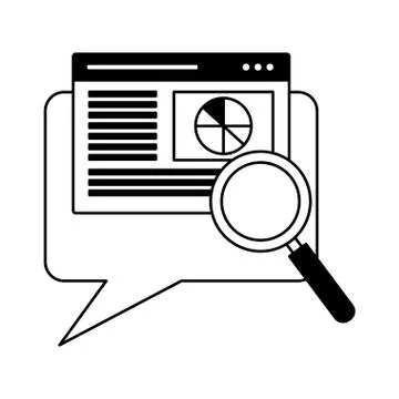 Search engine optimization Illustrazione stock