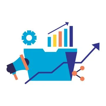 Search engine optimization Illustrazione stock