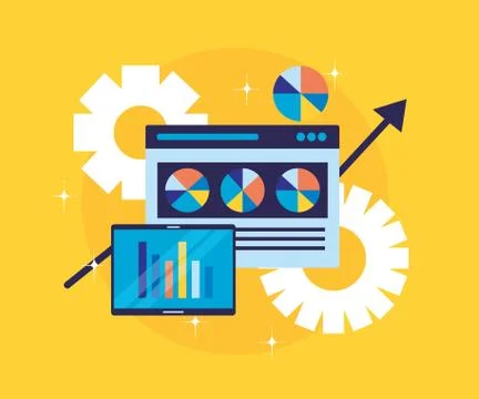 Search engine optimization Stockillustratie