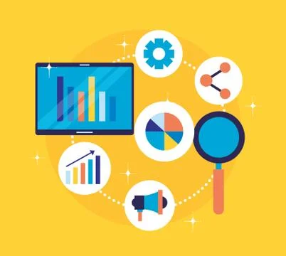 Search engine optimization Stock Illustration