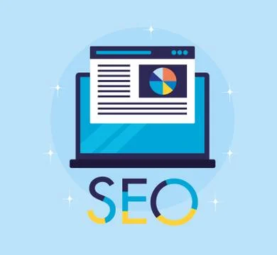 Search engine optimization 스톡 일러스트