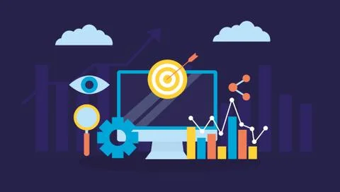 Search engine optimization Stock Illustration