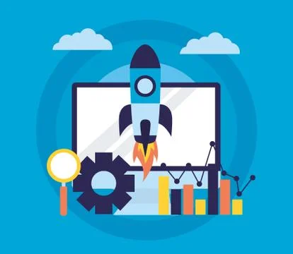 Search engine optimization Illustrazione stock