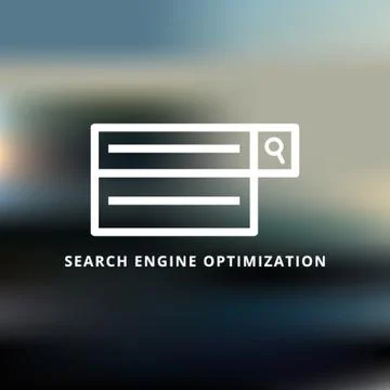 Search Engine Optimization Illustrazione stock