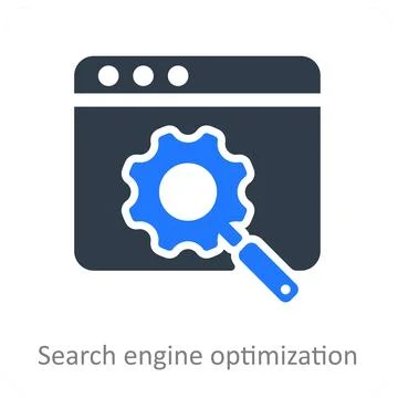 Search Engine Optimization Illustrazione stock