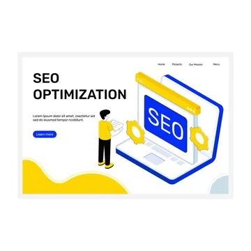 Search Engine Optimization Stock Illustration