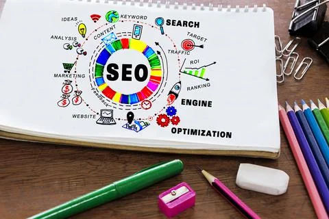Search Engine Optimization 写真素材