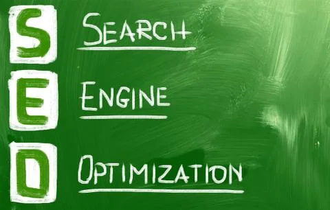Search engine optimization ( seo ) concept Illustrazione stock