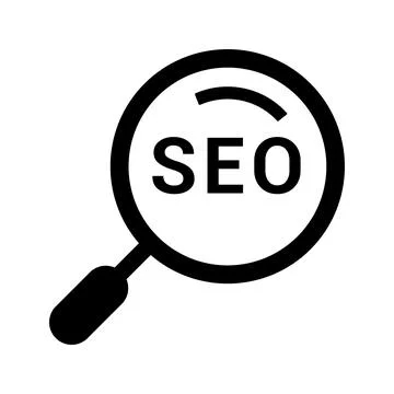 Search engine optimization, Seo icon. Illustrazione stock
