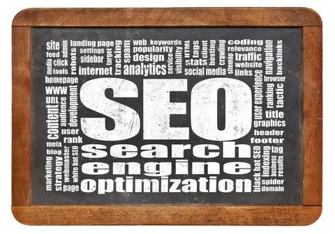  search engine optimization - SEO SEO (search engine optimization) word cl... Stock Photos