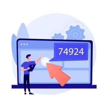 Search engine optimization vector concept metaphor 스톡 일러스트