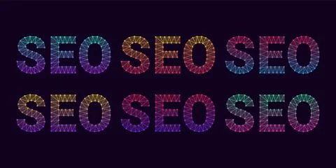 Search Engine Optimization. Vector illustration 스톡 일러스트