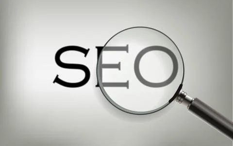 Search engine optimization for web seo black hat Stock Illustration