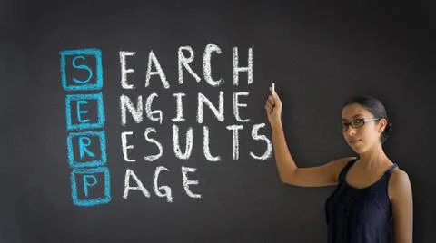 Search engine results page 스톡 일러스트