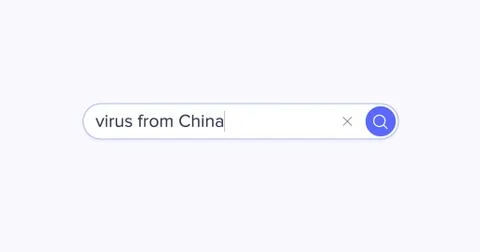 Search engine. Search in the browser bar. Text in the browser bar. Virus from Stock Photos