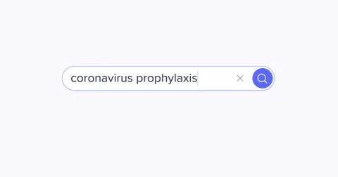 Search engine. Search in the browser bar. Text in the browser bar. Coronavirus Stock Photos
