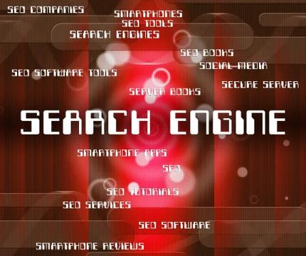 Search Engine Shows Gathering Data And Analyse Stock Illustration