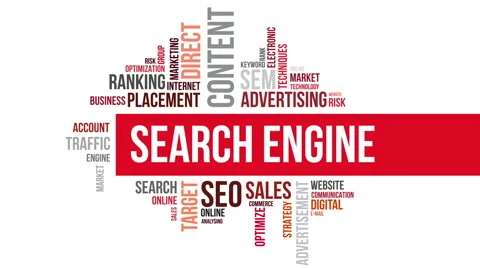 Search engine. Two different angels. Alpha matte Stock Footage 52950324