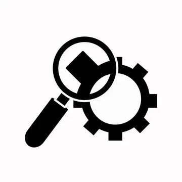 Search Engine vector icon. A flat illustration design of Search Engine icon o Stock Illustration