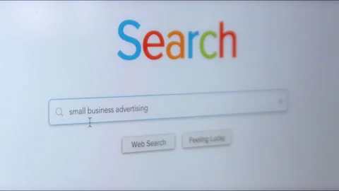 Search Engine Website Small Business Advertising Stock Footage 159469331