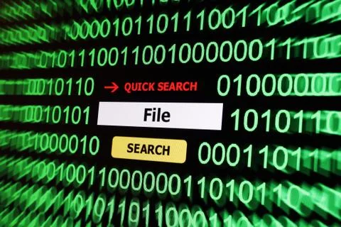 Search for file Illustrazione stock
