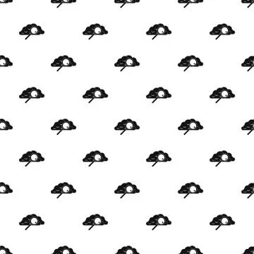 Search files in cloud storage pattern Stock Illustration
