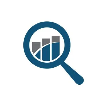 Search Finance logo vector Stock Illustration