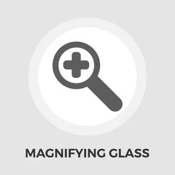 Search flat icon Stock Illustration