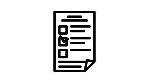 Search folder line icon animation Stock Footage 326767172