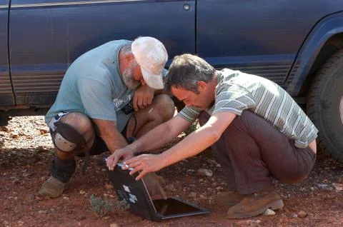 In search of the good road Stock Photos