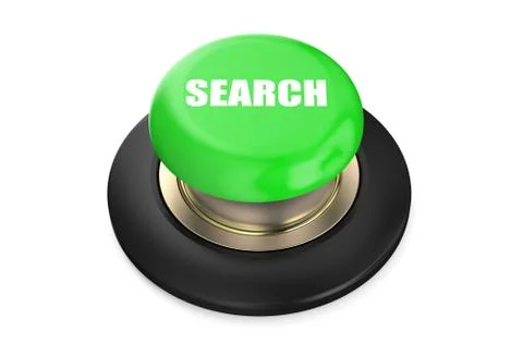 Search green push-button Stock Illustration
