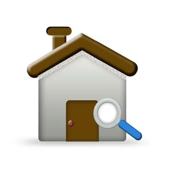 Search for home Stock Illustration