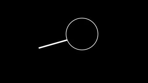 Search icon animated video Stock Footage 291427354