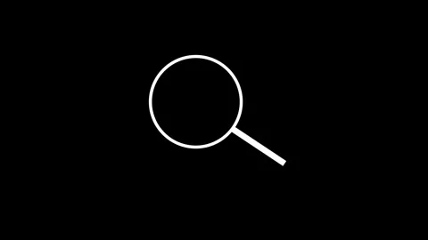 Search icon animated video Stock Footage 291427456