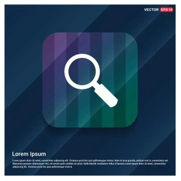 Search icon Stock Illustration