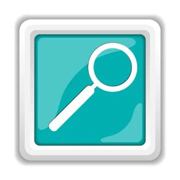 Search icon. Internet button on white background.. Stock Illustration