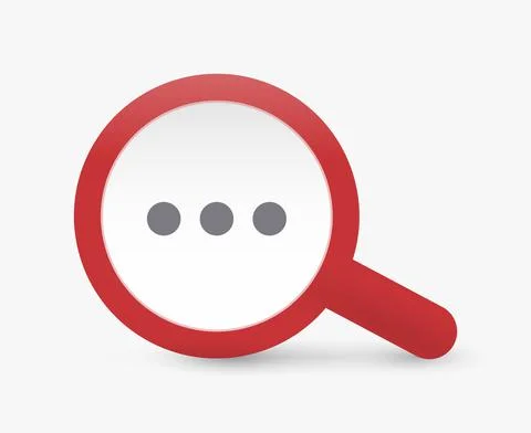 Search icon, SEO of big data symbol, web navigation sign, line style simple Stock Illustration