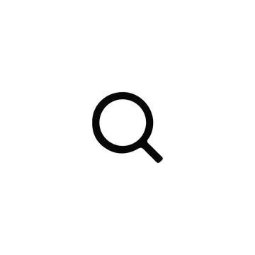 Search icon. Simple style web searching background symbol. Search brand log.. Stock Illustration