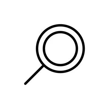 Search icon vector illustration. search magnifying glass sign and symbol Illustrazione stock